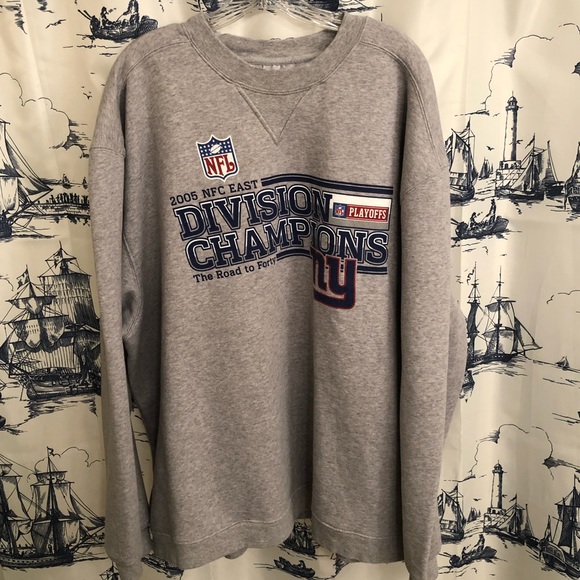 2005 NFC Champions New York Giants Sweatshirt XXL